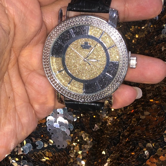 Real diamond watch for men, NOT CZ, NOT LAB Made, best gift for men, custom made - Picture 7 of 9